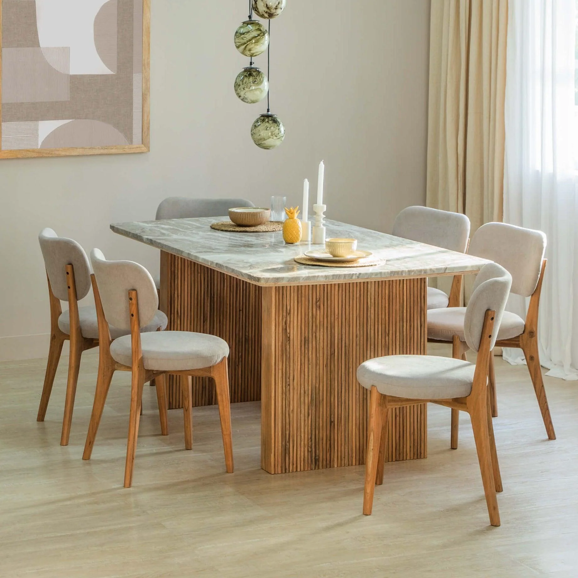 Italian Marble Dining Sets
