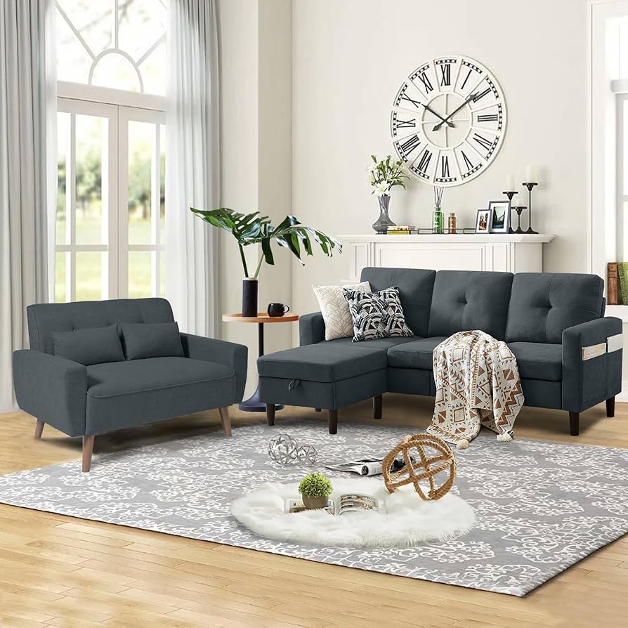 Teak Wood & Sectional Sofas