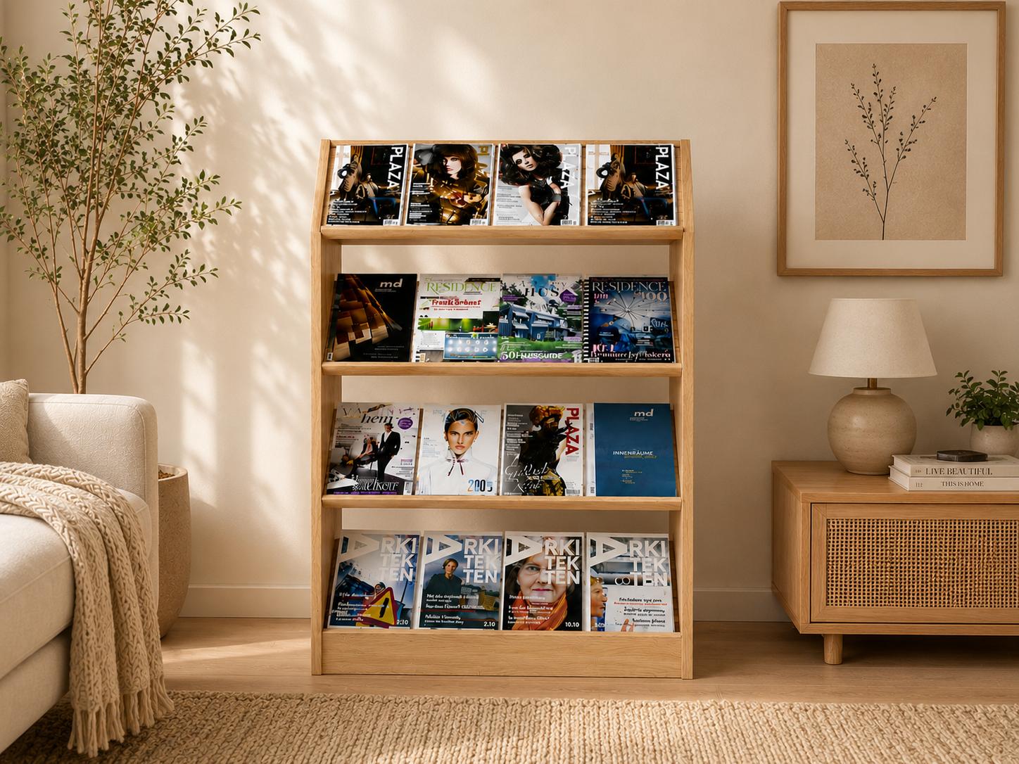 Magazine Stand by Milano Furniture